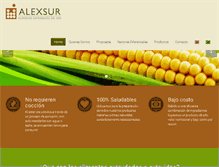 Tablet Screenshot of alexsur.com